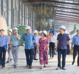 Hội Nông dân tỉnh Hải Dương thăm, làm việc với Công ty Cổ phần Tập đoàn Kim Chính