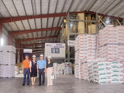 Nhà máy sản xuất thức ăn chăn nuôi Kim Chính đủ điều kiện sản xuất thức ăn thủy sản
