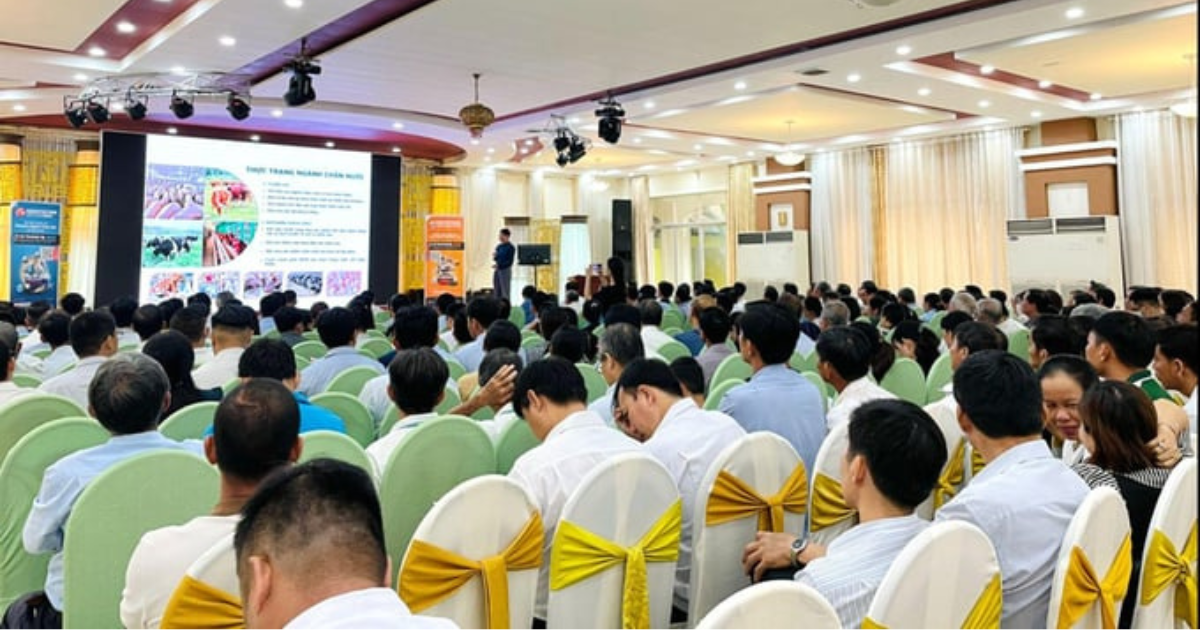 Triển lãm Vietstock đồng hành cùng ngành chăn nuôi Việt Nam.